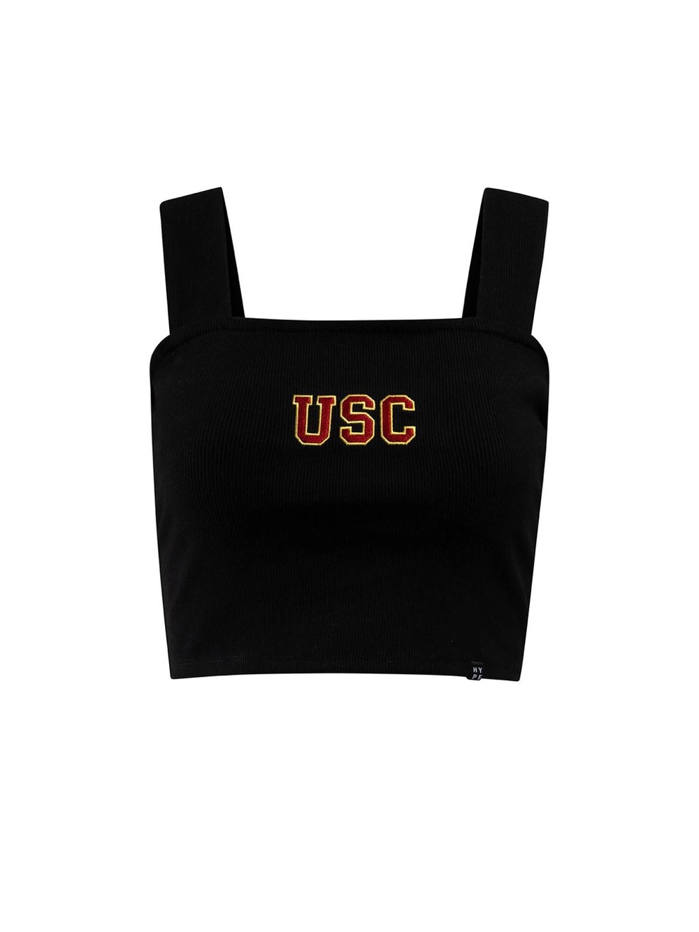 USC Trojans Women's Hype and Vice Black Halftime Top